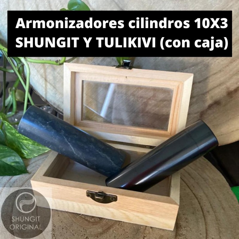 ARMONIZADORES SHUNGIT y tulikivi, cilindros