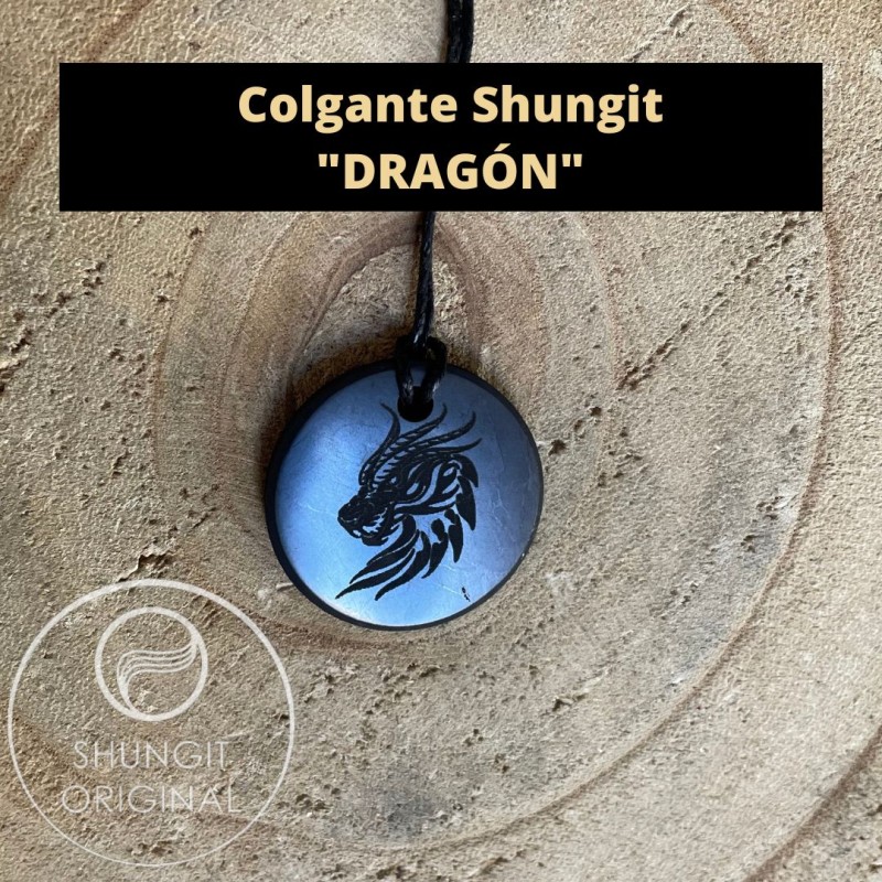 COLGANTE de Shungit Dragón