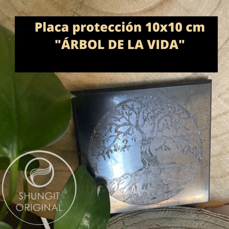 Placa protección Árbol vida