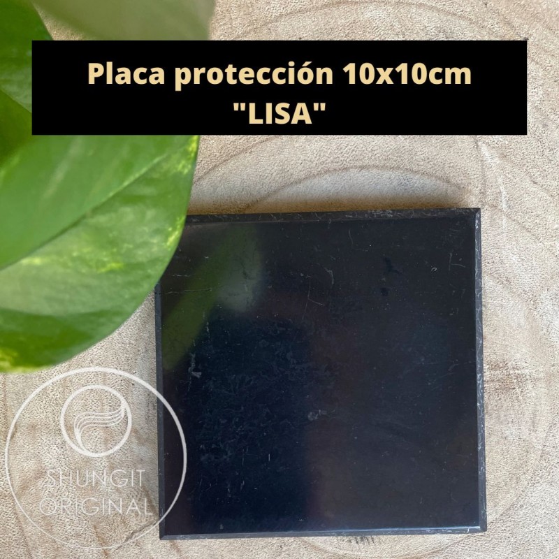 PLACA PROTECTORA de Shungit 10x10