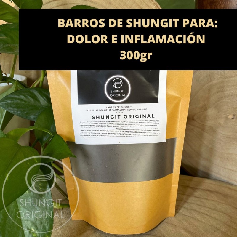 BARROS DE SHUNGIT PARA EL DOLOR Y LA INFLAMACIÓN