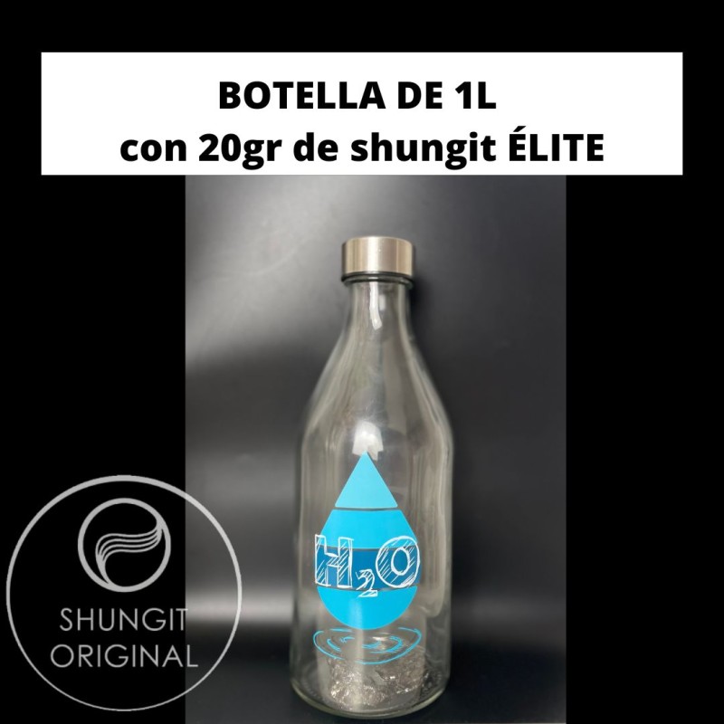 BOTELLA 1L H2O CON SHUNGIT ELITE